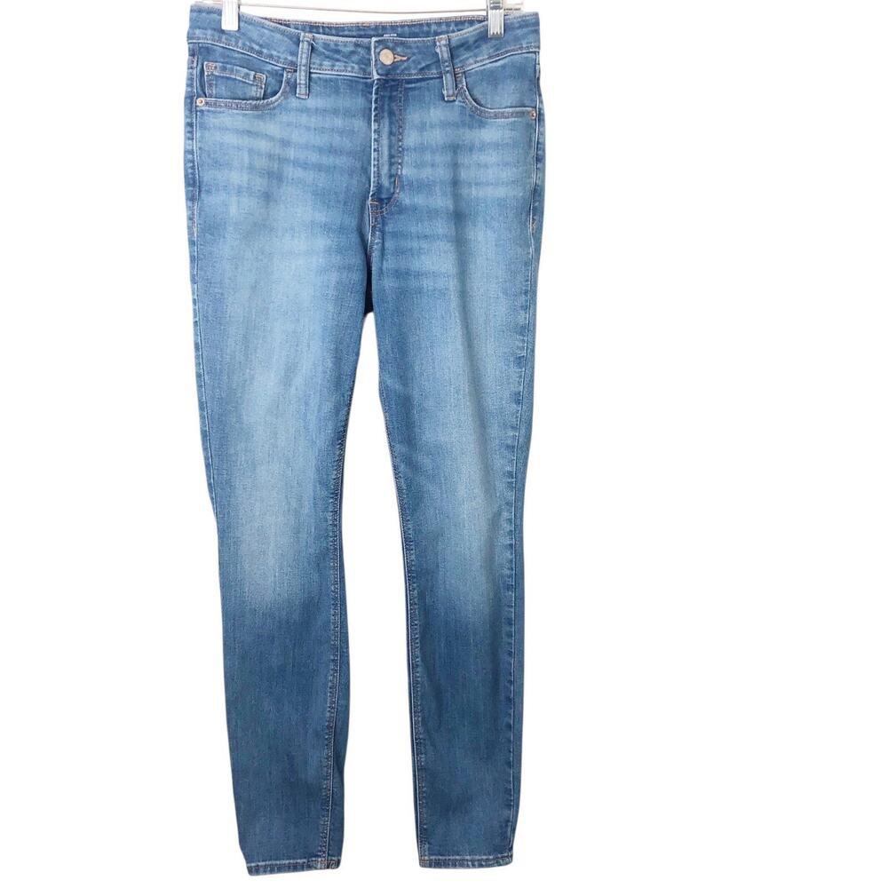 Old Navy Women's High-Rise Rockstar Super Skinny Secret-Smooth Pockets Jeans 10L